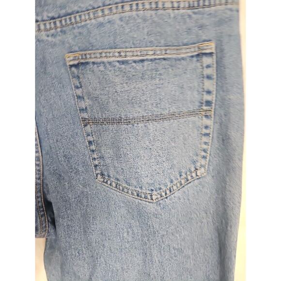 OZOC Baggy Vintage Denim Jeans Loose 38x34 Inseam Measures 28.5in Y2K wide leg - Picture 12 of 14